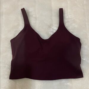 Lululemon Align Burgundy Tank